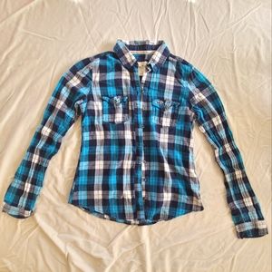 Hollister | Blue Flannel